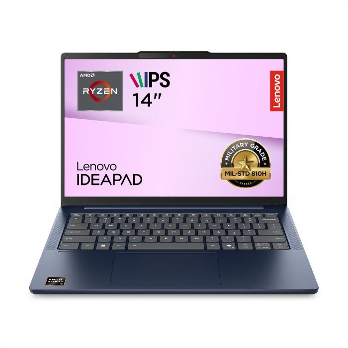 Ноутбук Lenovo IdeaPad Slim 5-14ARP10 14" WUXGA_AG, AMD R5-7535HS, 32GB, F1TB, UMA, DOS, синій