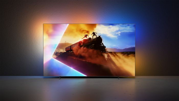 Телевізор 55" Philips OLED 4K 120Hz Smart Titan OS Black Ambilight