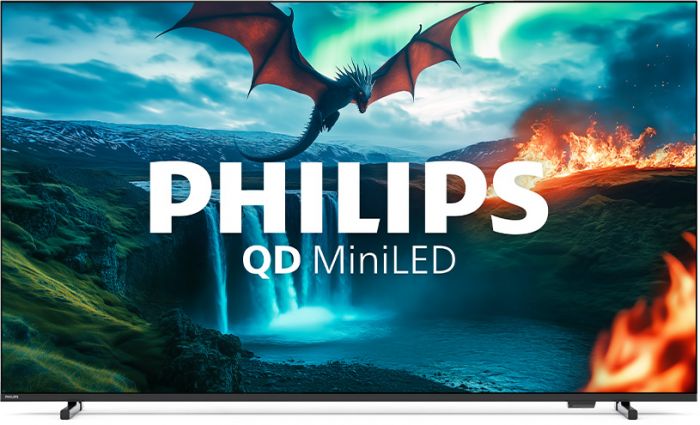Телевізор 65" Philips MiniLED 4K 60Hz Smart Titan OS Black