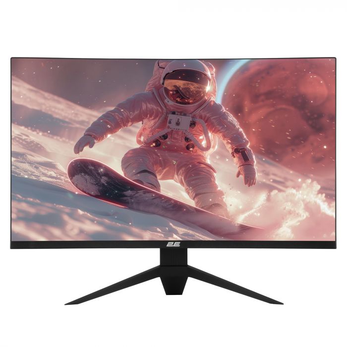 Монітор 2E GAMING 27" G2725BV HDMI, DP, VA, 2560x1440, 180Hz, 1ms, CURVED, FreeSync