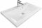 Раковина, умивальник Adamant QUANTO, штучний камінь, прямокут., з отвором для змішувача, з отвором для переливу, 800х447х140мм, накладний, білий