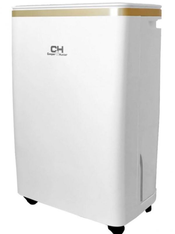 Осушувач повітря Cooper&Hunter CH-D005WD8-12LDWF, 10л.на добу, 28м.кв, 110м3/год, 145Вт, дисплей ,ел. кер-ня, WI-FI, таймер, іонізатор, авто вимк., білий