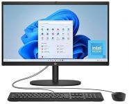 Комп'ютер персональний моноблок HP All-in-One 21,5" FHD VA AG, Intel i3-N300, 8GB, F512GB, UMA, WiFi, кл+м, 2р, DOS, чорний