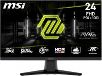 Монітор MSI 23.8" MAG 242F HDMI, DP, Audio, IPS, 200Hz, 0.5ms, sRGB 115%, FreeSync