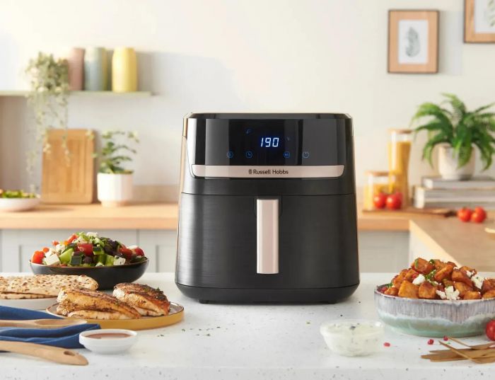 Мультипіч Russell Hobbs 1800Вт, чаша-8.3л, сенсорне управл., 9 авто. программ, пластик, чорний