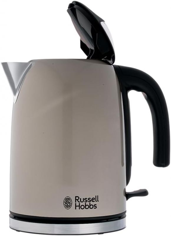 Електрочайник Russell Hobbs, 1.7л, метал, мокко