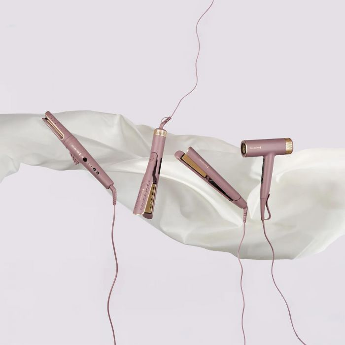 Фен Remington AIRvive, 1600Вт, 3 режими, дифузор, іоніз-я, хол. обдув, фіолетово-золотий