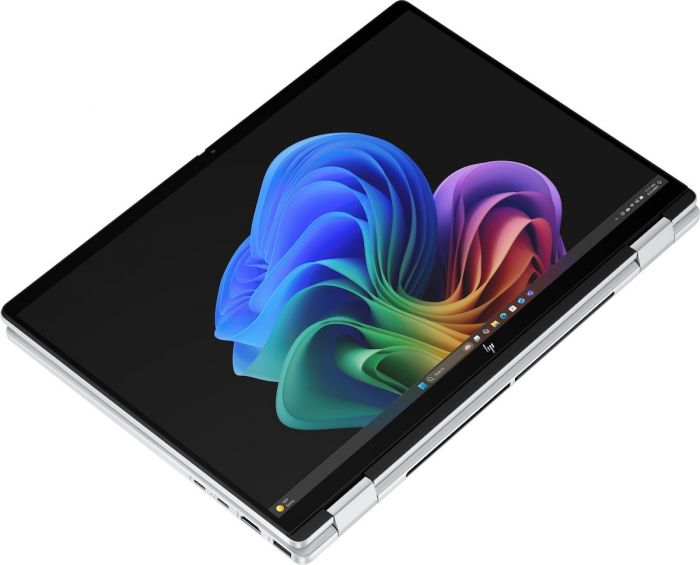 Ноутбук HP OmniBook X Flip x360 14-fm0008ua 14" WUXGA IPS Touch, Intel U5-226V, 16GB, F512GB, UMA, Win11, сріблястий