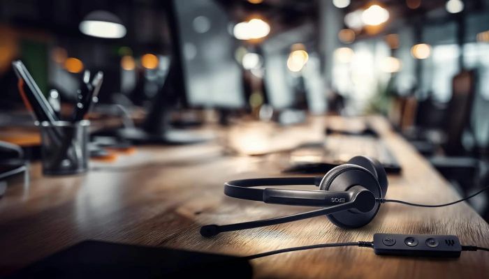 Гарнітура комп'ютерна стерео On-Ear EPOS IMPACT 100 MS, USB C + A, Microsoft Teams, односпрямований, 2м, Чорний