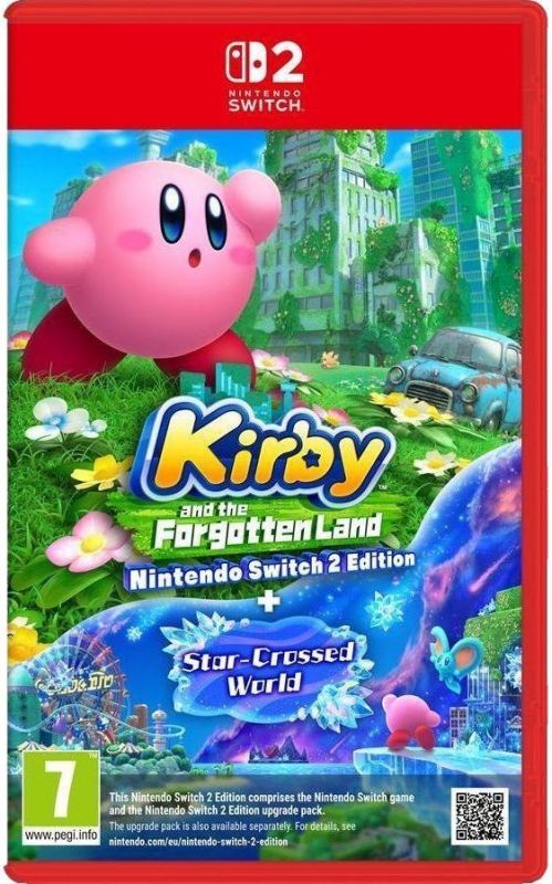 Гра консольна Switch 2 Kirby Forgotten Land, картридж