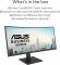 Монітор Asus 34" VA34VCPSR HDMI, DP, USB-C, 3xUSB, RJ-45, MM, VA, 3440x1440, 21:9, 100Hz, 4ms, CURVED, AdaptiveSync, HAS