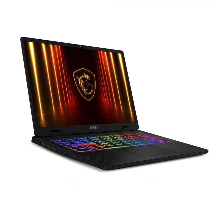 Ноутбук MSI Crosshair 16 HX AI D2XWFKG-215XUA 16" QHD+, Intel Ultra 7 255HX, 16GB, F1TB, NVD5060-8, DOS, чорний