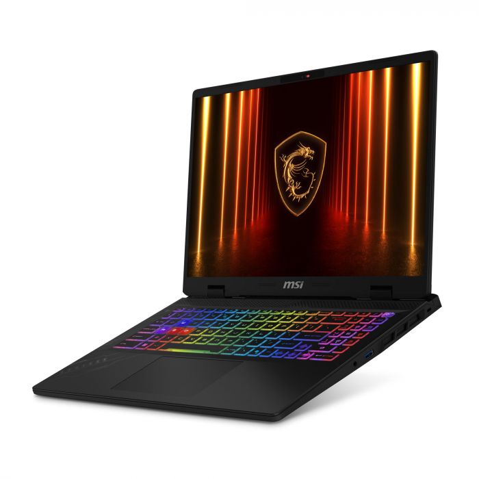 Ноутбук MSI Crosshair 16 HX AI D2XWFKG-215XUA 16" QHD+, Intel Ultra 7 255HX, 16GB, F1TB, NVD5060-8, DOS, чорний