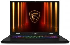 Ноутбук MSI Crosshair A17 HX D8WFKG-023XUA 17" QHD+, AMD R9 8940HX, 32GB, F1TB, NVD5060-8, DOS, чорний