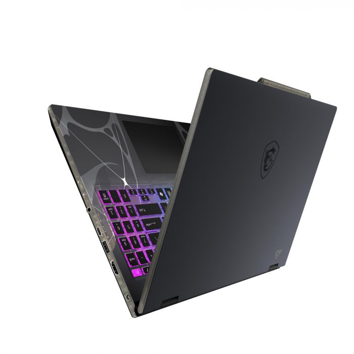 Ноутбук MSI Cyborg 15 B2RWEKG-420XUA 15.6" FHD, Intel Core 7 240H, 16GB, F1TB, NVD5050-8, DOS, Напівпрозорий чорний