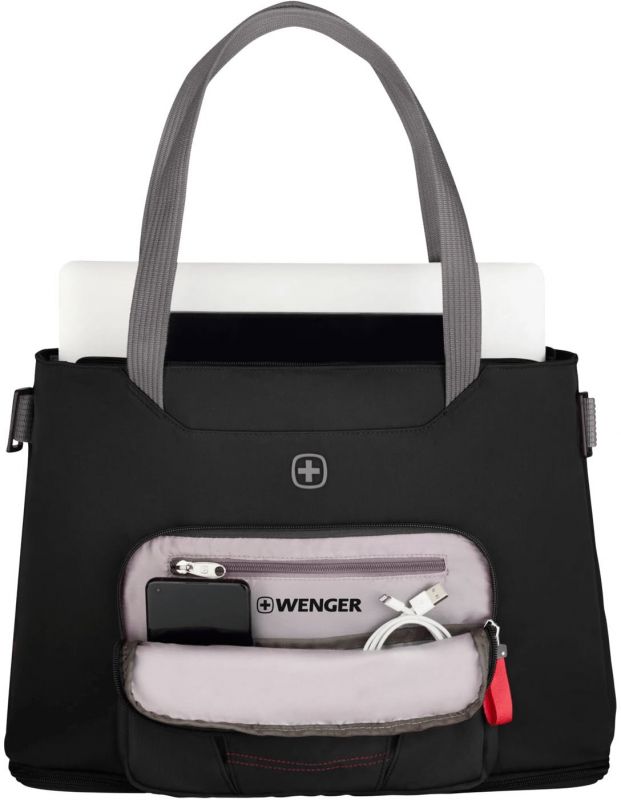 Сумка Wenger, Motion Deluxe Tote для н/б 15.6", чорна