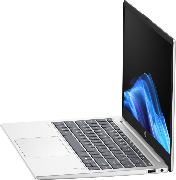 Ноутбук HP 14-hc0003ua 14" FHD IPS AG, Intel U5-225U, 16GB, F1024GB, UMA, DOS, сріблястий