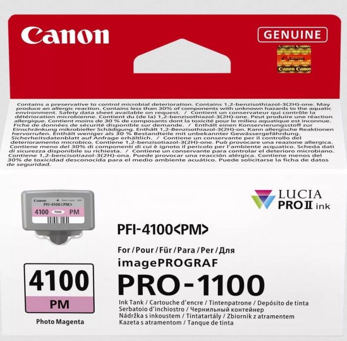 Картридж Canon PFI-4100 imagePROGRAF PRO-1100 Photo Magenta