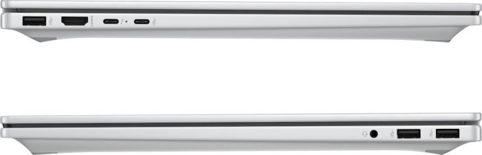 Ноутбук HP OmniBook 7 17-dc0003ua 17.3" FHD IPS Touch, Intel U5-226V, 16GB, F512GB, UMA, Win11, сріблястий