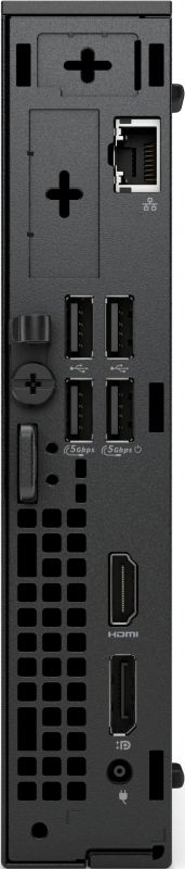 Комп'ютер персональний неттоп Dell Pro Micro, Intel i3-14100T, 8GB, F512GB, UMA, WiFi, кл+м, Lin