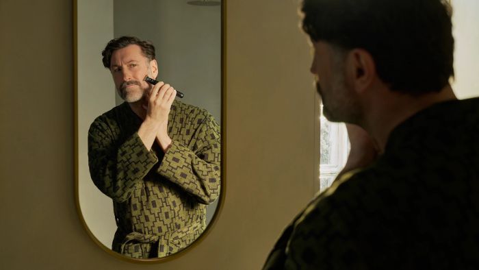 Тример Philips Series 9000, для бороди, голови та тіла, насадок-15, OneBlade в компл., сталь, сірий