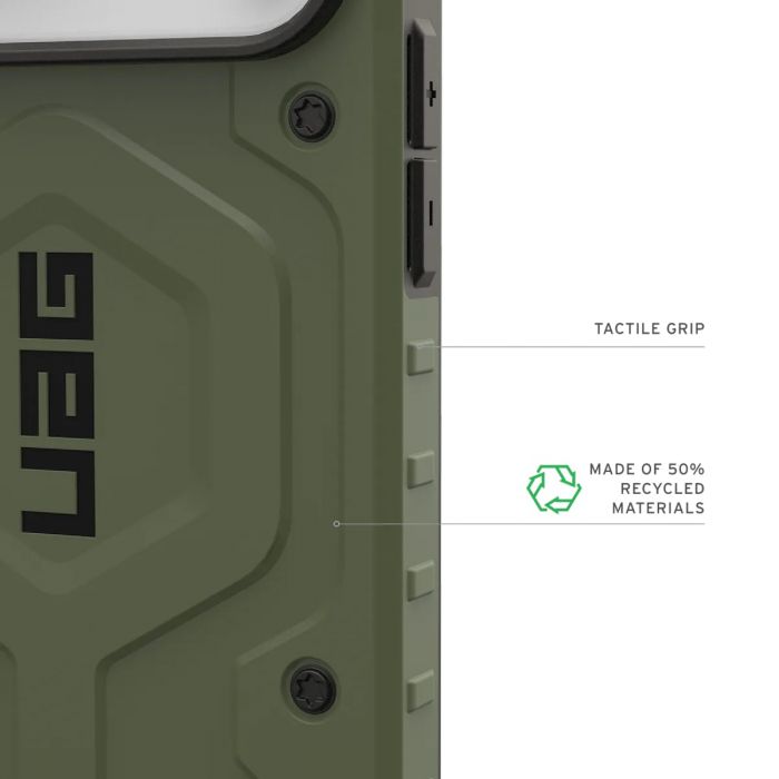 Чохол UAG для iPhone 17 Pro Max, Pathfinder MagSafe, Olive