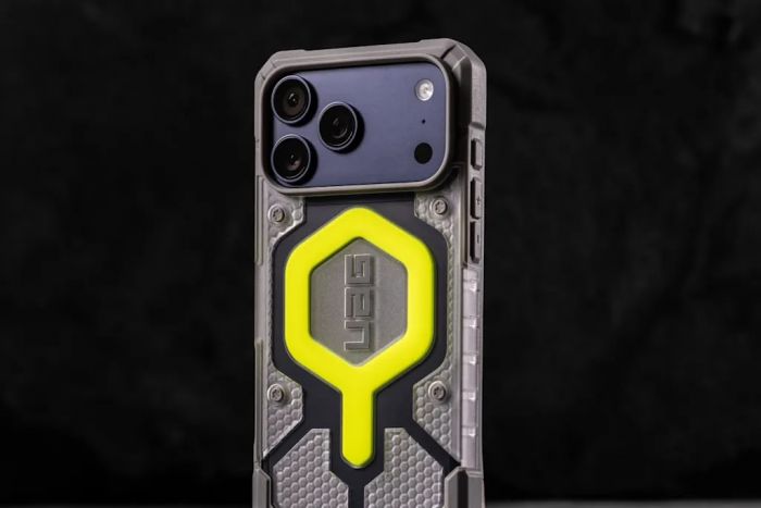 Чохол UAG для iPhone 17 Pro Max, Pathfinder Clear MagSafe, Ice/Silver