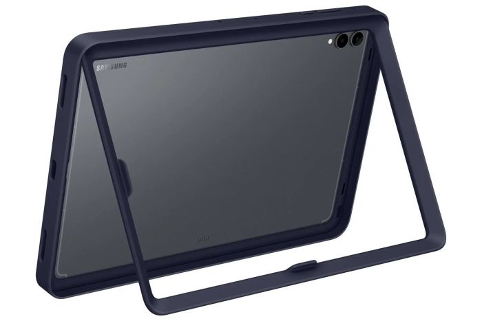 Чохол Samsung для Galaxy Tab S11 Ultra (X936), Frame Cover, синій темний