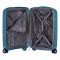 Набір валіз 2E, Aero, поліпропілен, (M+S), TSA, 4 колеса, EXP, синій