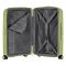 Набір валіз 2E, Aero, поліпропілен, (M+S), TSA, 4 колеса, EXP, оливково-зелений