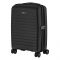 Набір валіз 2E, Aero, поліпропілен, (L+M+S), TSA, 4 колеса, EXP, чорний