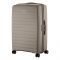 Набір валіз 2E, Aero, поліпропілен, (L+M+S), TSA, 4 колеса, EXP, сіро-коричневий