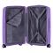 Набір валіз 2E, Aero, поліпропілен, (L+M+S), TSA, 4 колеса, EXP, лавандовий
