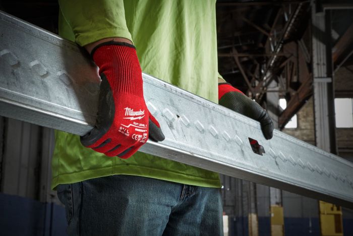 Рукавички робочі Milwaukee нітрилове покриття, smartswipe, р.9/L, чорні