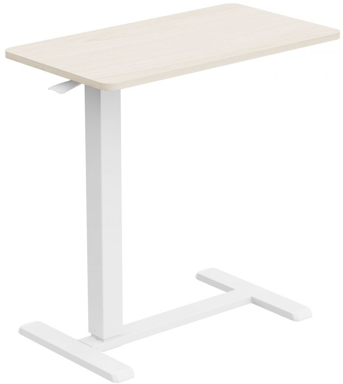 Стіл компактний  2E CE710WL, 710x400мм, регульована висота, біло-бежевий