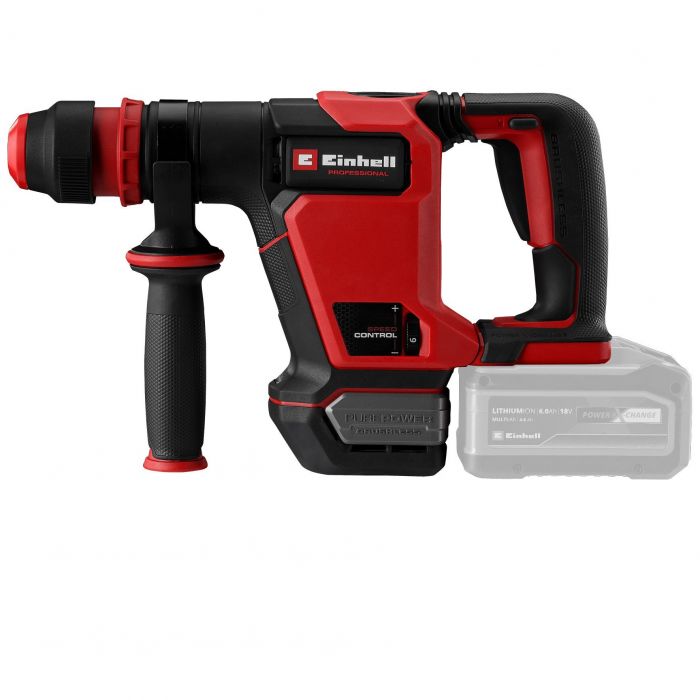Молоток відбійний акумуляторний Einhell TP-DH 18/4 Li BL - Solo 18Вт 4Дж 4600уд/хв 2.88кг без АКБ та ЗП