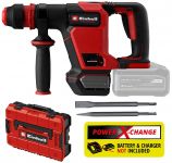 Молоток відбійний акумуляторний Einhell TP-DH 18/4 Li BL - Solo 18Вт 4Дж 4600уд/хв 2.88кг без АКБ та ЗП Молоток відбійний акумуляторний Einhell TP-DH 18/4 Li BL - Solo 18Вт 4Дж 4600уд/хв 2.88кг без АКБ та ЗП