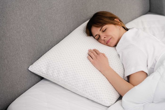 Подушка ортопедична Ardesto Sleepwell, 40х60см, прямокутна, піна меморі, білий