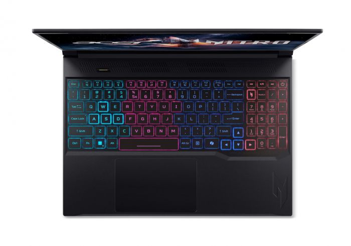 Ноутбук Acer Nitro V 16S ANV16S-71 16" WQXGA IPS, Intel 9-270H, 32GB, F1TB, NVD5070-8, Lin, чорний