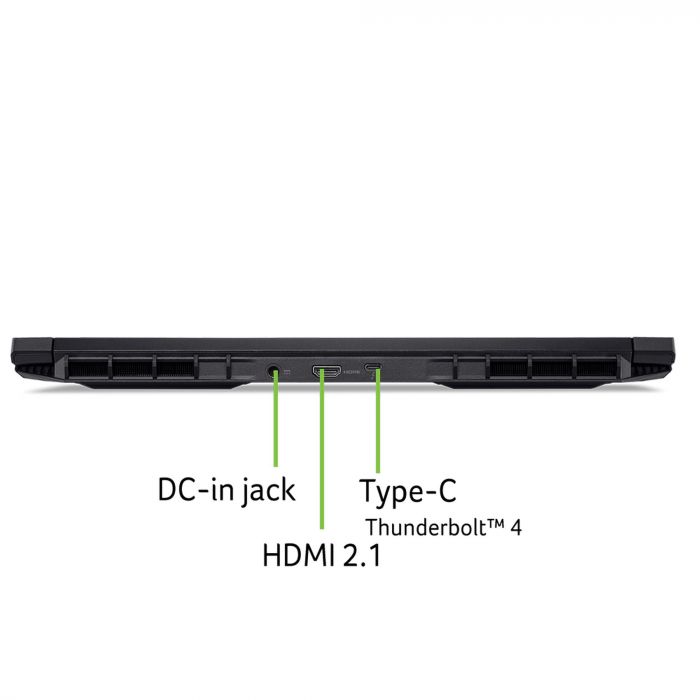 Ноутбук Acer Nitro V 16 ANV16-72 16" WQXGA IPS, Intel 9-270H, 32GB, F1TB, NVD5070-8, Lin, чорний
