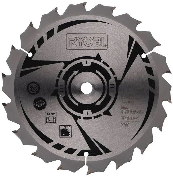 Диск пиляльний Ryobi SB254T24A1 150х10-18T