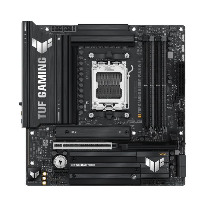 Материнcька плата ASUS TUF GAMING B850M-PLUS WIFI7 sAM5 B850 4xDDR5 M.2 HDMI DP Wi-Fi BT mATX Материнcька плата ASUS TUF GAMING B850M-PLUS WIFI7 sAM5 B850 4xDDR5 M.2 HDMI DP Wi-Fi BT mATX