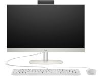 Комп'ютер персональний моноблок HP 240-G10 23.8" FHD IPS AG, Intel i3-N300, 16GB, F512GB, UMA, WiFi, кл+м, 3р, DOS, білий