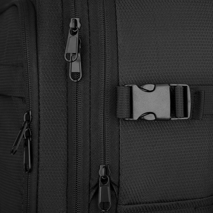 Набір валіз 2E, Trek, (L+M+S), TSA, 4 колеса, + 3 рюкзаки Cabin (2E-BPET-CABIN-BK), поліестр, чорний Набір валіз 2E, Trek, (L+M+S), TSA, 4 колеса, + 3 рюкзаки Cabin (2E-BPET-CABIN-BK), поліестр, чорний