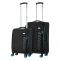 Набір валіз 2E, Trek, (M+S), TSA, 4 колеса, + 2 рюкзаки Cabin (2E-BPET-CABIN-BK), поліестр, чорний Набір валіз 2E, Trek, (M+S), TSA, 4 колеса, + 2 рюкзаки Cabin (2E-BPET-CABIN-BK), поліестр, чорний