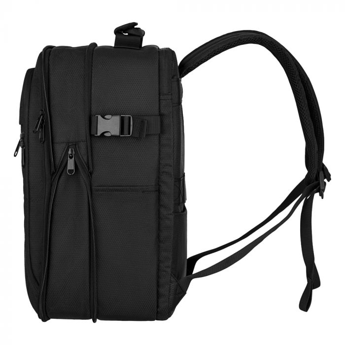 Набір валіз 2E, Trek, (M+S), TSA, 4 колеса, + 2 рюкзаки Cabin (2E-BPET-CABIN-BK), поліестр, чорний Набір валіз 2E, Trek, (M+S), TSA, 4 колеса, + 2 рюкзаки Cabin (2E-BPET-CABIN-BK), поліестр, чорний