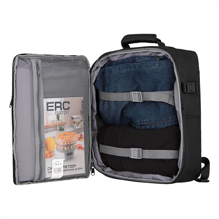 Набір валіз 2E, Trek, (M+S), TSA, 4 колеса, + 2 рюкзаки Cabin (2E-BPET-CABIN-BK), поліестр, чорний Набір валіз 2E, Trek, (M+S), TSA, 4 колеса, + 2 рюкзаки Cabin (2E-BPET-CABIN-BK), поліестр, чорний