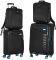 Набір валіз 2E, Trek, (M+S), TSA, 4 колеса, + 2 рюкзаки Cabin (2E-BPET-CABIN-BK), поліестр, чорний Набір валіз 2E, Trek, (M+S), TSA, 4 колеса, + 2 рюкзаки Cabin (2E-BPET-CABIN-BK), поліестр, чорний
