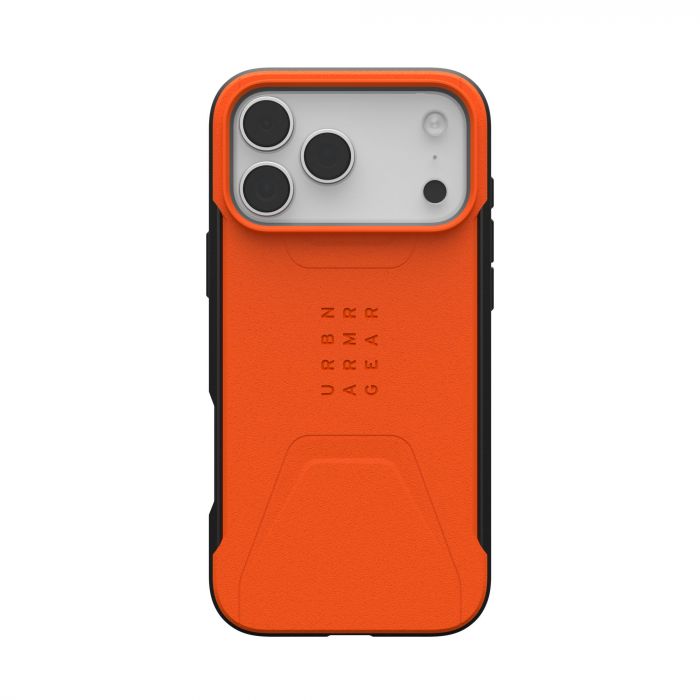Чохол UAG для iPhone 17 Pro Max, Civilian MagSafe, Orange