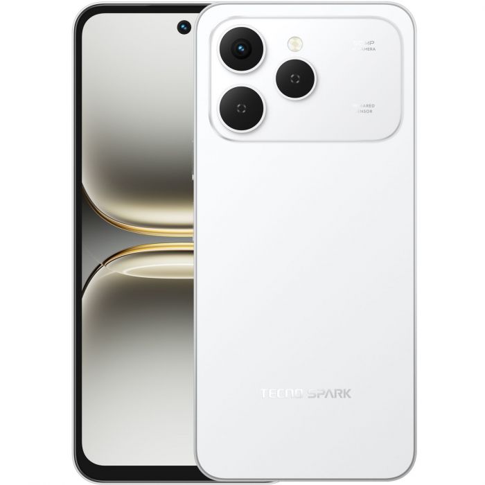 Смартфон TECNO Spark 40 (KM5n) 6.67" 8/256ГБ, 2SIM, 5200мА•год, Veil White